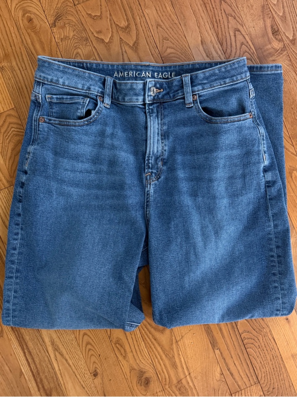 American Eagle Outfitters Medium Blue Mom Jeans